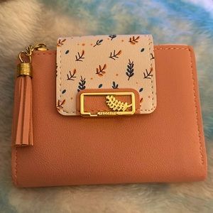Light Pink Zip Wallet